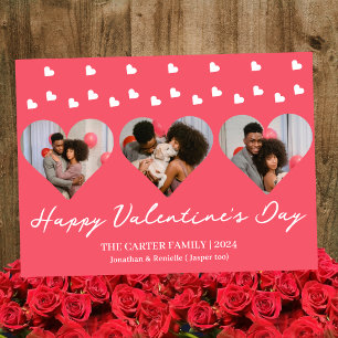 3 foto Heart collage valentines day par Julkort