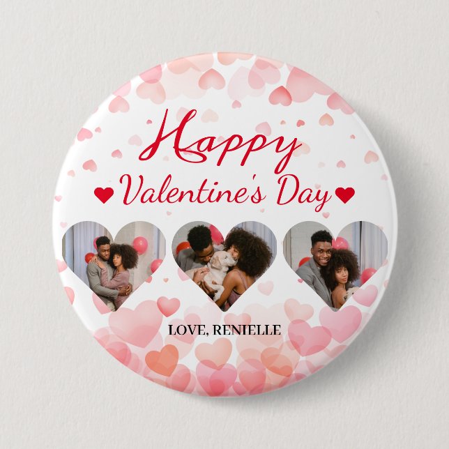 3 foto Heart collage valentines day par Knapp (Framsida)