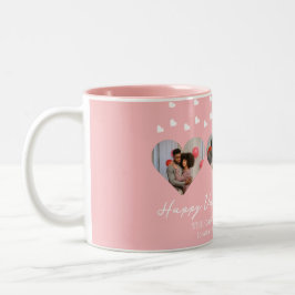 3 foto Heart collage valentines day par Två-Tonad Mugg
