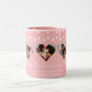 3 foto Heart collage valentines day par Två-Tonad Mugg