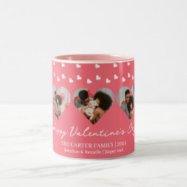 3 foto Heart collage valentines day par Två-Tonad Mugg