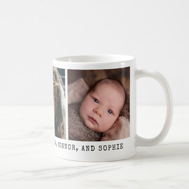 3 Foto med personligt meddelande Kaffemugg (Höger)