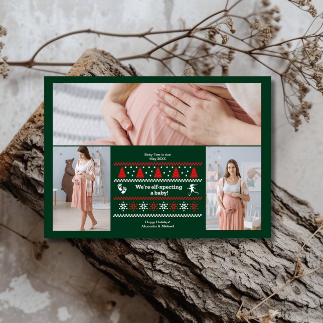 3 Foto Vi förväntar oss ett meddelande om Gravid (Skapare uppladdad)