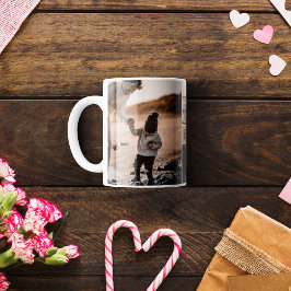 3 Fotokollage för Mors dag-kaffe Mugg
