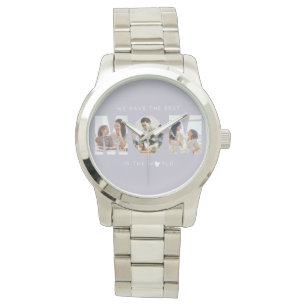 3 fotokollage mamma armbandsur