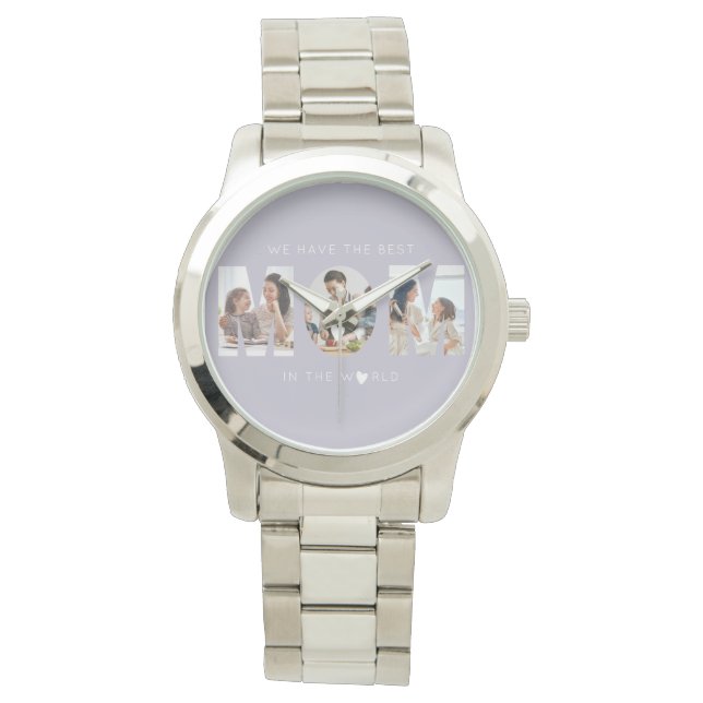 3 fotokollage mamma armbandsur (Framsida)