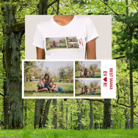 3 Foton Bästa Mamman någonsin Photo Collage Mors d