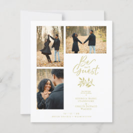 3 Foton budget Guld Effekt Finare Grenar Bröllop