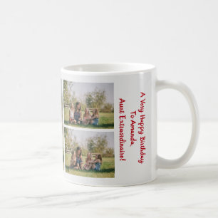 3 Foton Moster Cute Elegant Fantastisk Modern BAE Kaffemugg