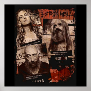 3 från helvetets skräck djävulen förkastar Otis ba Poster