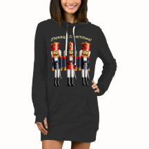 3 Funny Nutcracker Leksak Soldiers