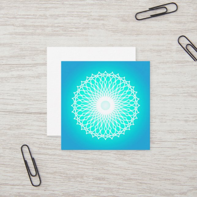 3 FYRKANTIGT VISITKORT (Fram/Back In Situ)