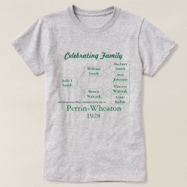 3-Gen och gruppnamn Celebrerande familj T-shirt