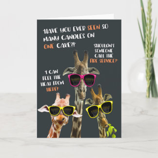 3 giraffer kort