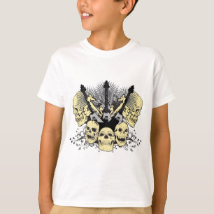 3 gitarrdöskallar t shirt