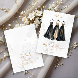 3 Glam Maid of Honor Dresses Watercolor Ask