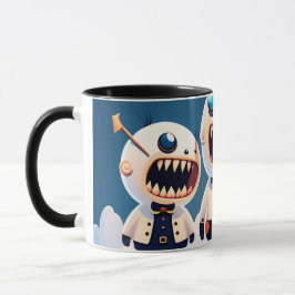 3 Halloween Zombie Mugg