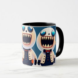 3 Halloween Zombie Mugg