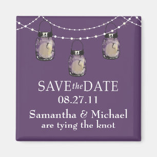3 Hanging Mason Burk - SPARA DATUM Magnet