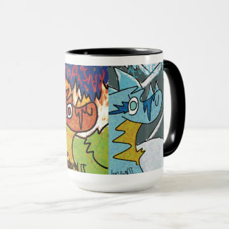 3-Headed Dragon Mugg