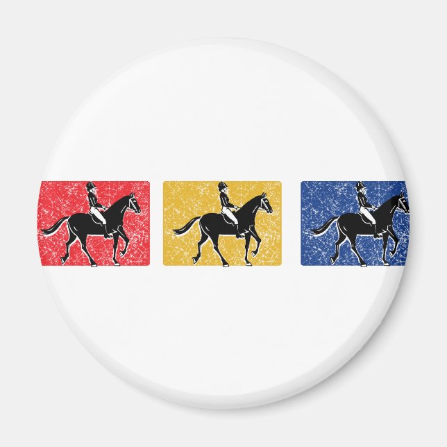 3-Horse-Riders Magnet (Framsidan)