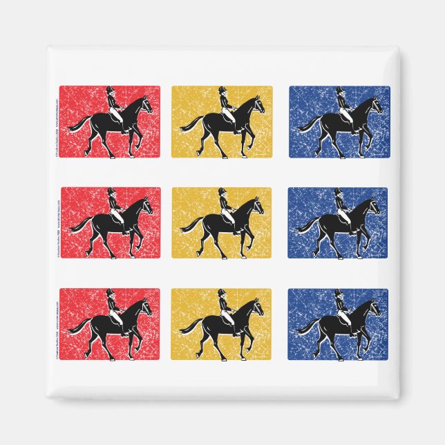 3-Horse-Riders Magnet (Framsidan)