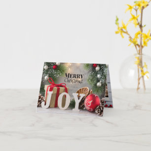 3 Image JOY Helgdag Card Kort