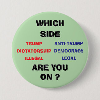 3 inch round Button Knapp