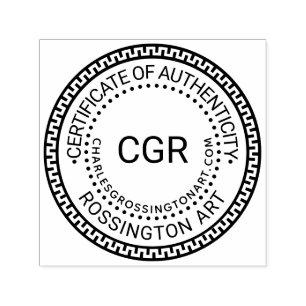 3 Initialt certifikat för äkthet GK Namn URL Självfärgande Stämpel