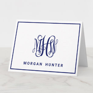 3 Inledande vinskriptmonogram DIY BG Anteckningskort