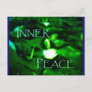 3 INNER PEACE POSTCARD VYKORT