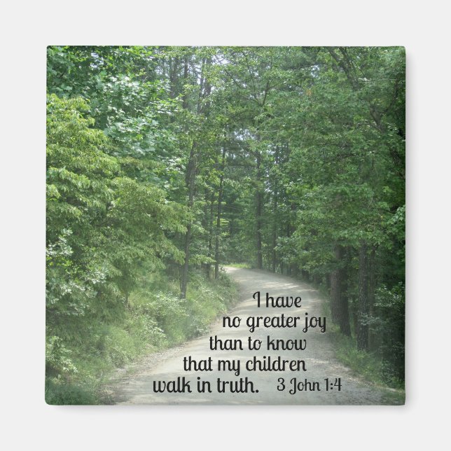 3 John 1:4 Magnet (Framsidan)