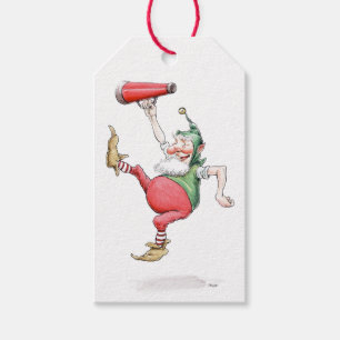3 jubel för jul! Älvagåvamärkre Presentetikett