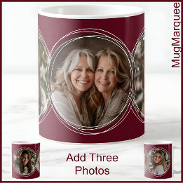3 Julfoton Collage Maroon C31 Mamma Mor Kaffemugg