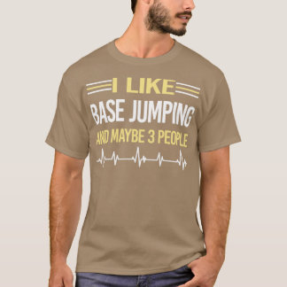 3 Jumpning av personbas T Shirt