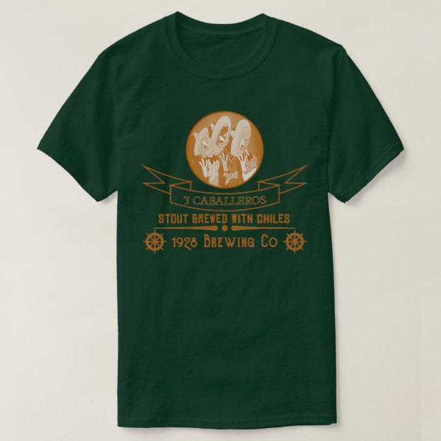 3 Kaballeros stout klassique T Shirt (Design framsida)