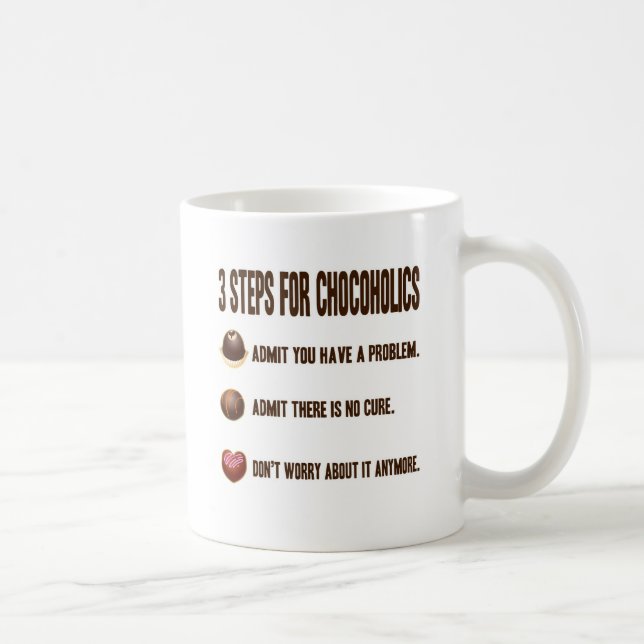 3 KLIVER FÖR CHOKLADTOKIGAR KAFFEMUGG (Höger)