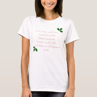 3 kloka kvinnor t-shirt