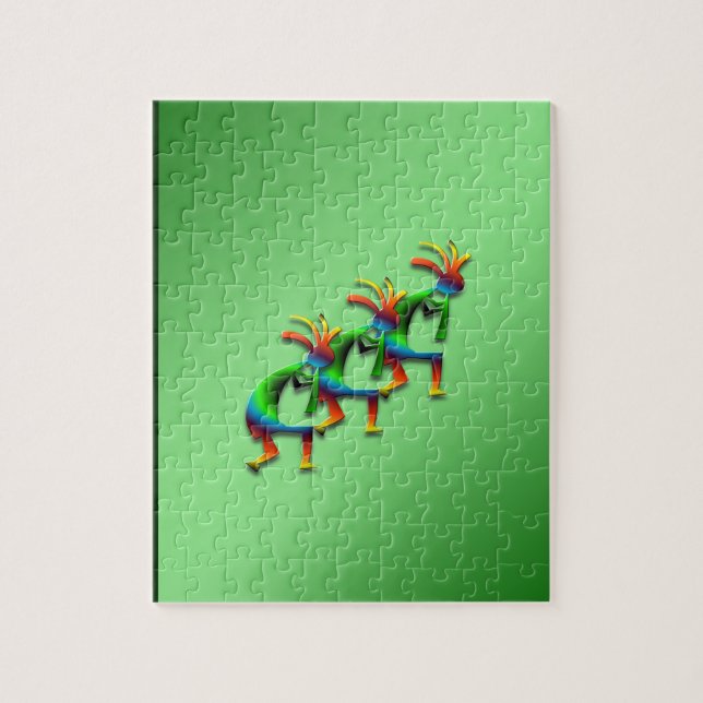 3 Kokopelli #29 Pussel (Vertikal)