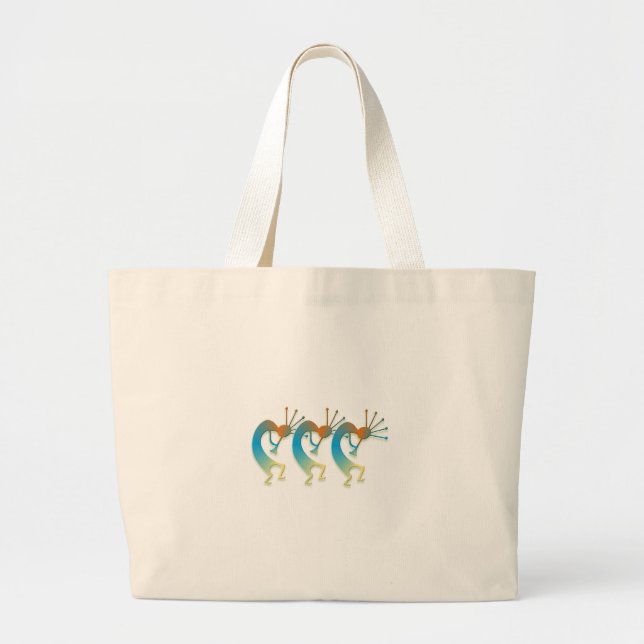 3 kokopelli #34 jumbo tygkasse (Framsidan)