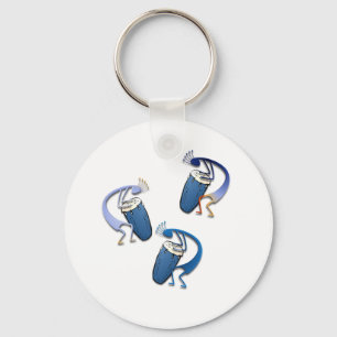 3 Kokopelli #39 Nyckelring