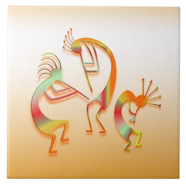 3 Kokopelli_#51 Kakelplatta (Framsidan)