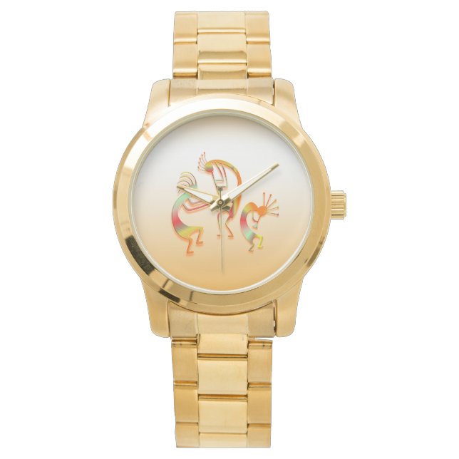 3 Kokopelli #51a Armbandsur (Framsida)