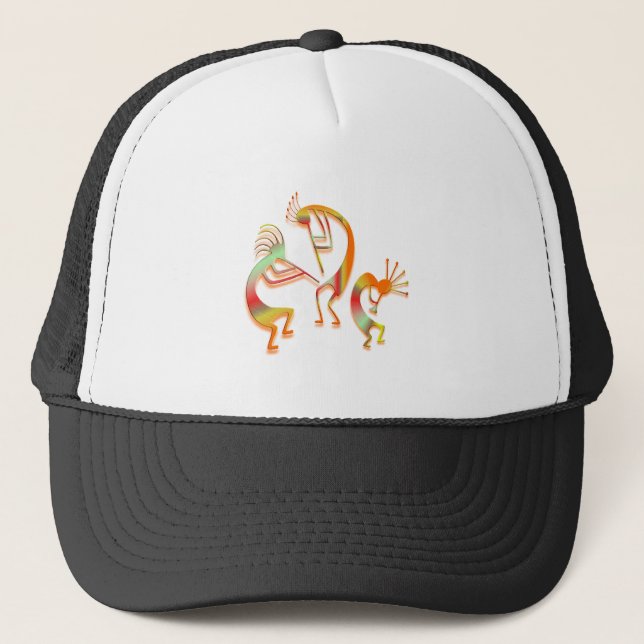 3 Kokopelli #51a Truckerkeps (Framsida)