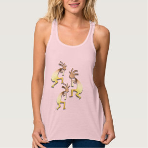 3 Kokopelli #61 Linne Med Racerback