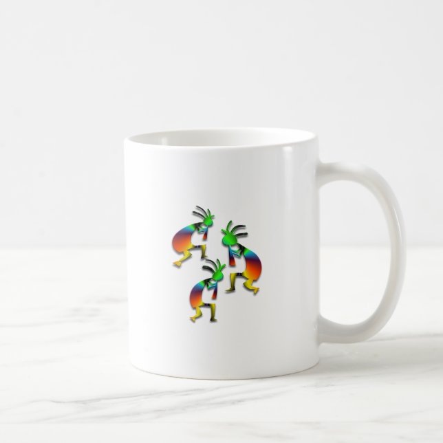 3 Kokopelli #70 Kaffemugg (Höger)