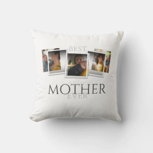 3 kollage Mamma Familj Minnesvärd Mors dag Kudde