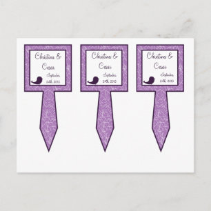 3 Kopp Cake Plockas Bird Swing Lila BG-hjärtan bac Vykort
