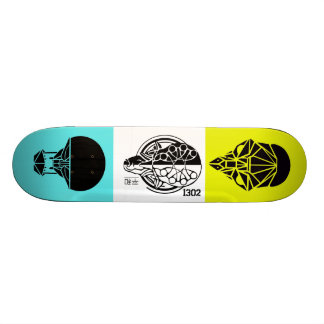 3-Kung Skateboard Bräda 20,5 Cm