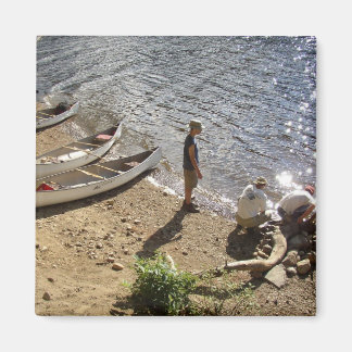 3 kuponger 3 Canoes Magnet